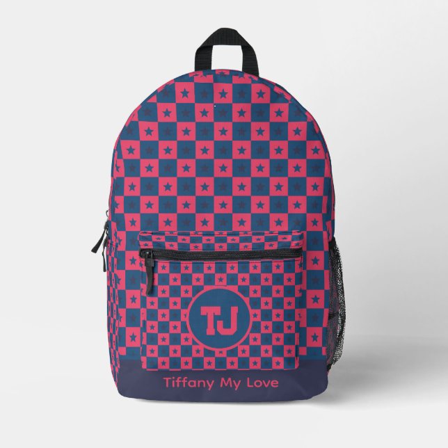 Cool Name Elementary Student Backpack For Boys (Front)
