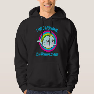 Cool Narwhal For Men Women Rainbow Tusk Sea Unicor Hoodie