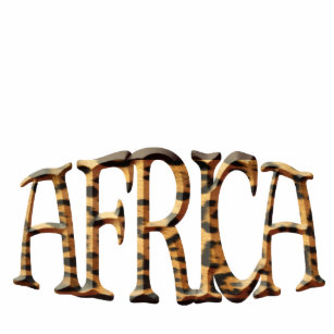 Cool Native African Leopard Spot Sculpted Gift Photo Sculpture Key Ring