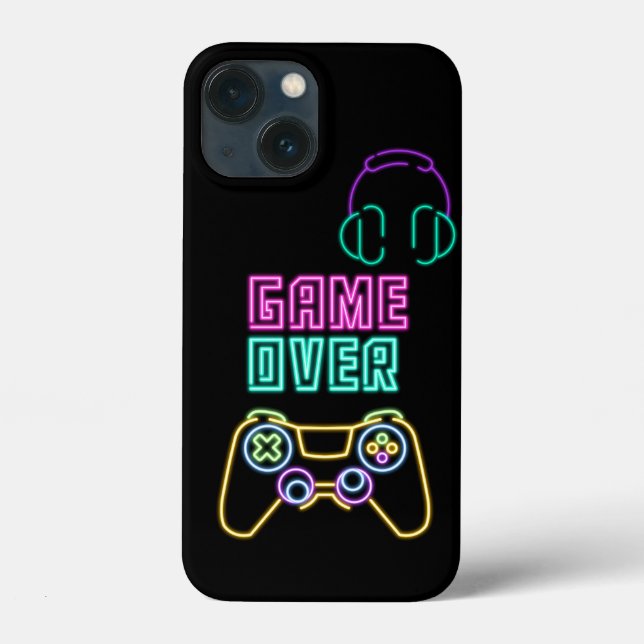 Cool Neon video game. Case-Mate iPhone Case (Back)