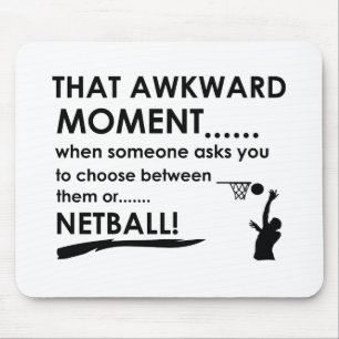 cool netball designs mouse pad
