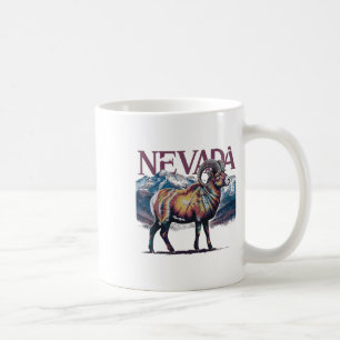 Cool Nevada Nature Mountains Outdoors Hiking Souve Coffee Mug