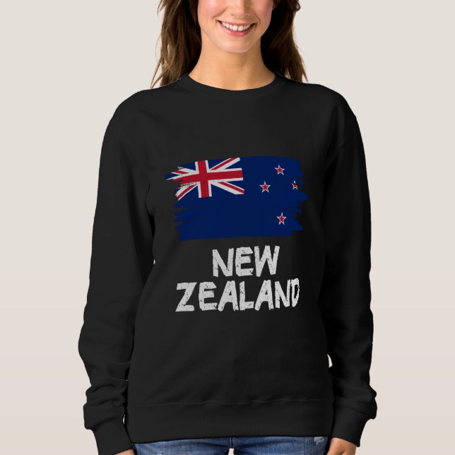 Cool New Zealand Flag Sweatshirt (Front)