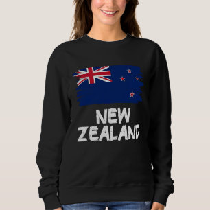 Cool New Zealand Flag Sweatshirt