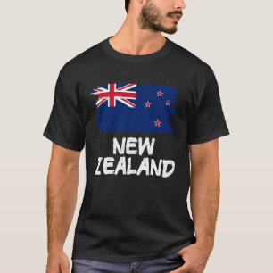 Cool New Zealand Flag T-Shirt