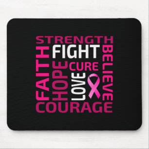 Cool Nice Breast Cancer Awareness Pink Ribon For M Mouse Pad