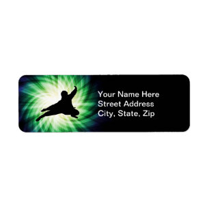 Cool Ninja Return Address Label