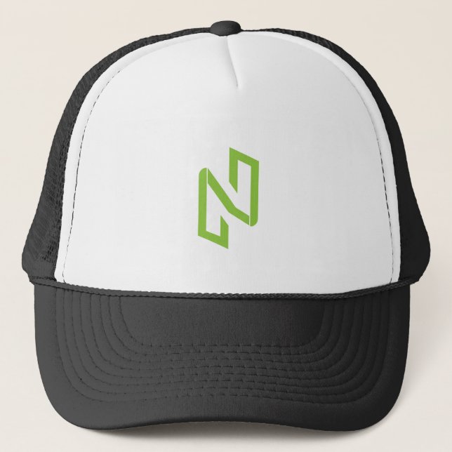 Cool Nuls Cryptocurrency Coin Sign Trucker Hat (Front)