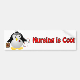 Cool Nurse Bumper Sticker