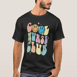 Cool Nurse Club floral Colour Cool Nurse Club Nur T-Shirt
