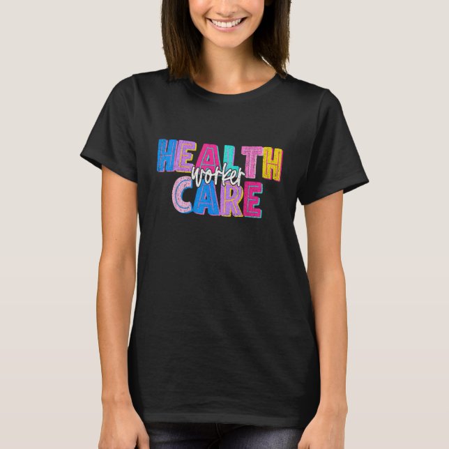 Cool Nurse Club Healthcare Worker Nurse Life T-Shirt (Front)
