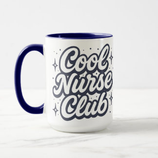 Cool Nurse Club Retro Nursing Healthcare Mug