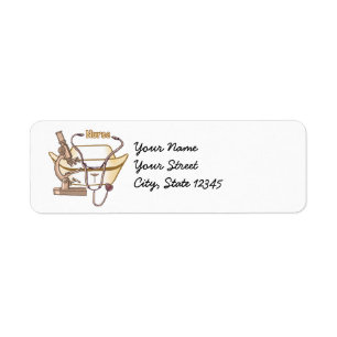 Cool Nurse Return Address Label