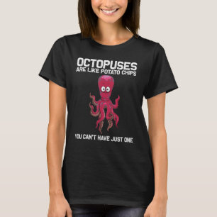 Cool Octopus For Men Women Sea Life Ocean Biology T-Shirt