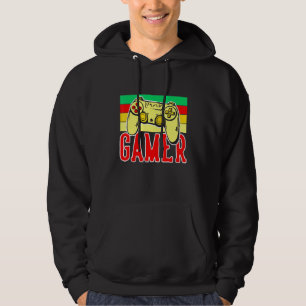 Cool Of Gaming Controller 4 Gamers And Streamers Hoodie