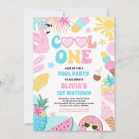 Cool One Tropical Summer Beach 1st Birthday Party