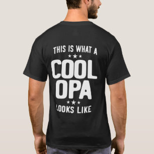 Cool Opa Looks Like Father Grandpa Gift T-Shirt