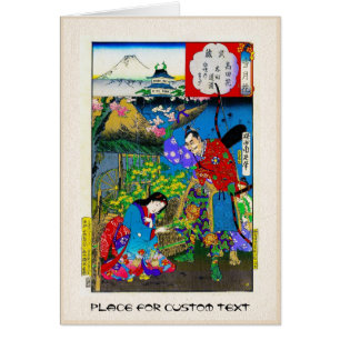Cool oriental japanese classic geisha lady art