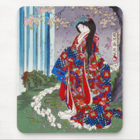 Cool oriental japanese classic geisha lady art