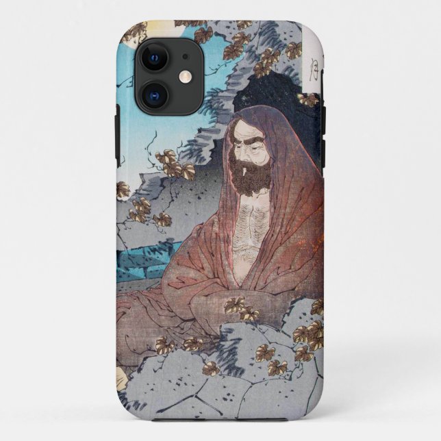 Cool oriental japanese classic master sage art Case-Mate iPhone case (Back)