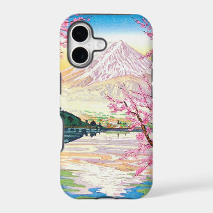 Cool oriental japanese Fuji spring cherry tree art
