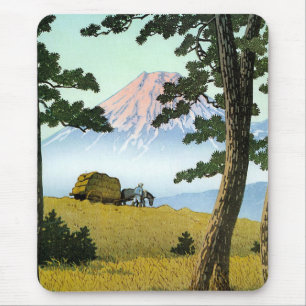 Cool oriental japanese landsape scenery Mt. Fuji Mouse Pad