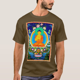 Cool oriental tibetan thangka Prabhutaratna Buddha T-Shirt
