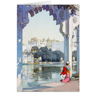 Cool oriental Yoshida Hiroshi udaipur Palace art