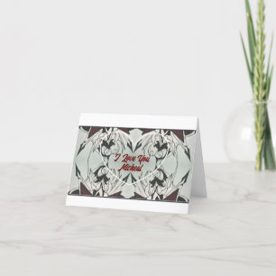 Cool Original Design on Valentine's Card