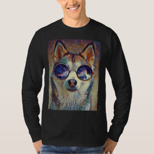 Cool Paint Husky T-Shirt