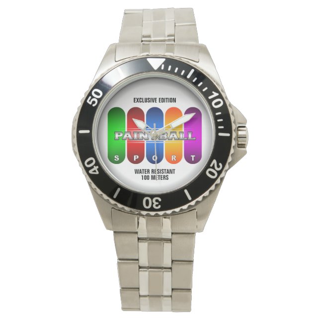 Cool Paintball Sport Watch (Multiple Models) (Front)