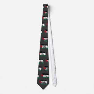 Cool Palestinian flag design Tie