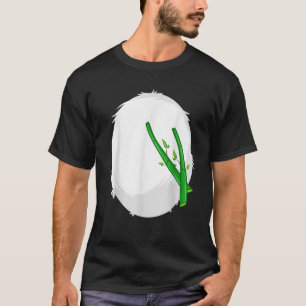 Cool Panda Bear Halloween Costume Body Funny Lazy T-Shirt