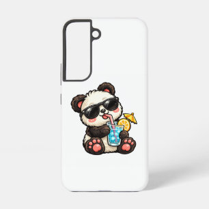 Cool Panda Drink Samsung Galaxy Case