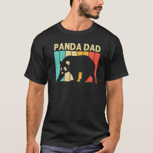 Cool Panda For Dad Father Panda Bear Animal  Zooke T-Shirt