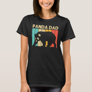 Cool Panda For Dad Father Panda Bear Animal  Zooke T-Shirt