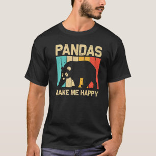 Cool Panda For Men Women Panda Bear Animal Zookee T-Shirt