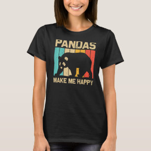 Cool Panda For Men Women Panda Bear Animal Zookee T-Shirt