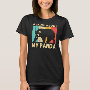 Cool Panda For Men Women Panda Bear Animal Zookee T-Shirt