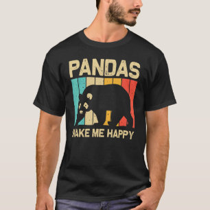 Cool Panda For Men Women Panda Bear Animal Zookee T-Shirt