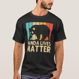 Cool Panda For Men Women Panda Bear Animal Zookeep T-Shirt