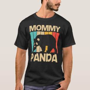Cool Panda For Women Mum Panda Bear Animal Zookee T-Shirt