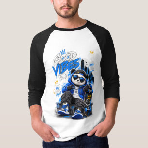 Cool Panda Streetwear T-Shirt