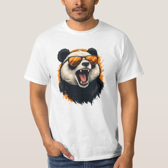 Cool Panda Vibes T-Shirt (Front)