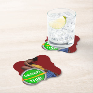 COOL! Paper Coasters - Bracket - Custom