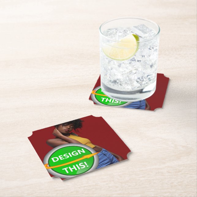 COOL! Paper Coasters - Ticket - Custom (Insitu)