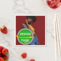 COOL! Paper Cocktail Napkins -3 ply- 50 pack Ecru