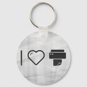 Cool Paper Printer Key Ring