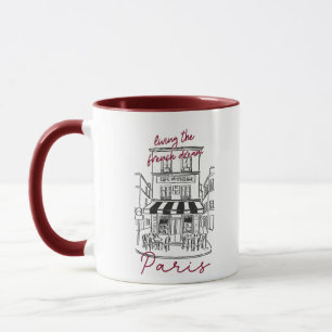 Cool Parisian Café Mug – Iconic Paris Café Trotoir