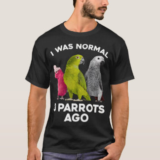 Cool Parrot Art For Macaw Bird Owner Parrot T-Shirt